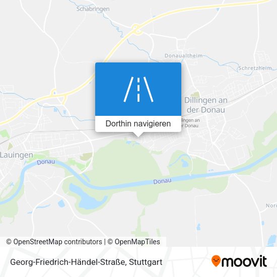 Georg-Friedrich-Händel-Straße Karte