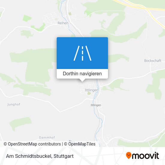 Am Schmidtsbuckel Karte