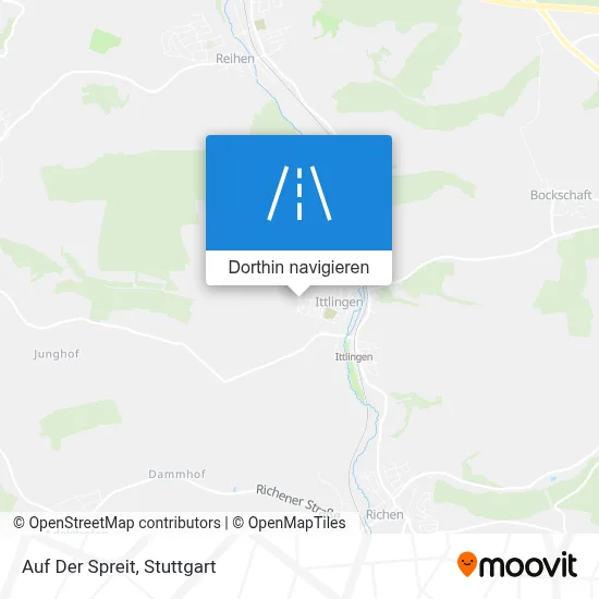 Auf Der Spreit Karte