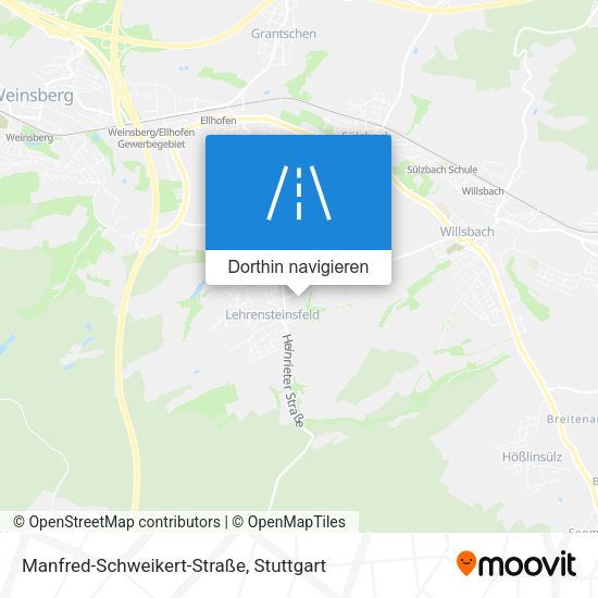 Manfred-Schweikert-Straße Karte