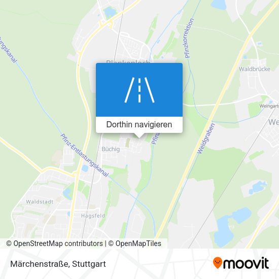 Märchenstraße Karte