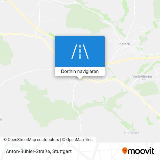 Anton-Bühler-Straße Karte