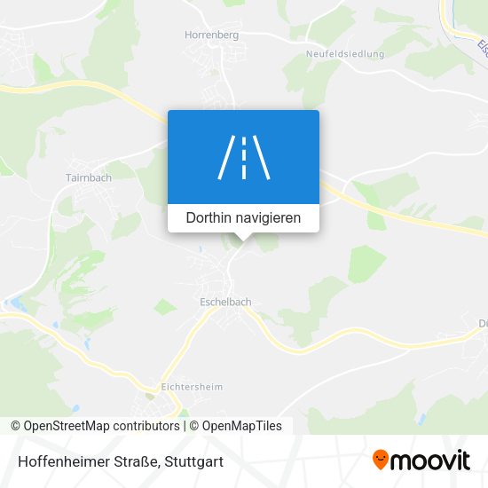 Hoffenheimer Straße Karte