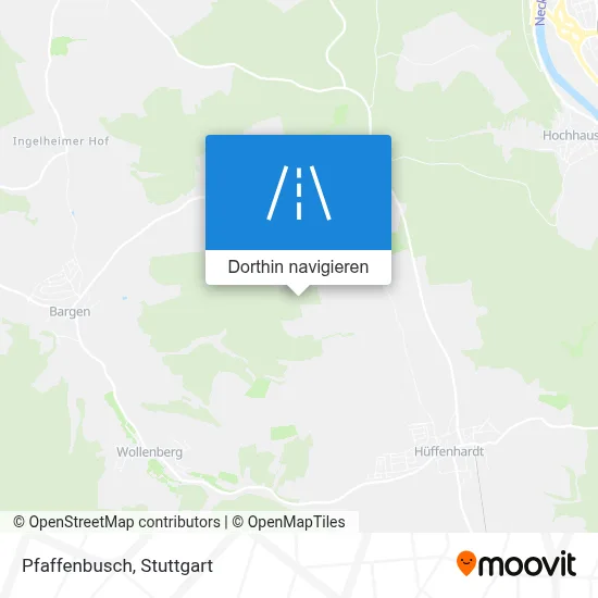 Pfaffenbusch Karte
