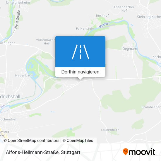 Alfons-Heilmann-Straße Karte