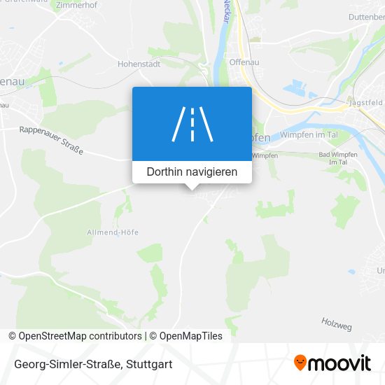 Georg-Simler-Straße Karte