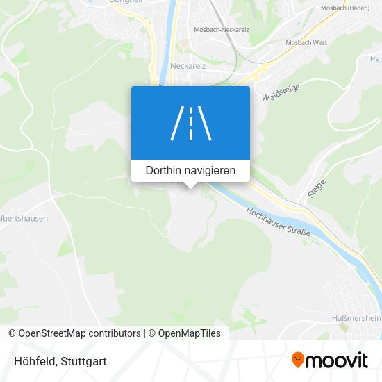 Höhfeld Karte