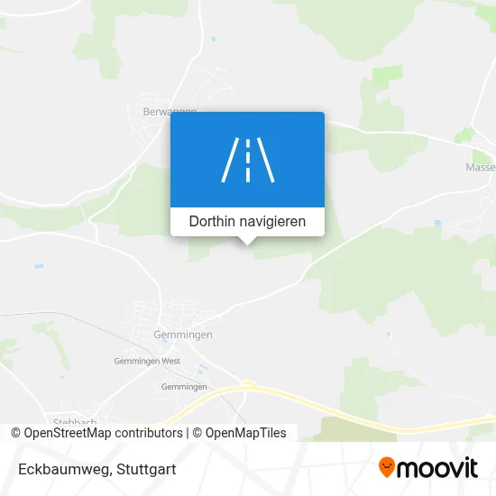 Eckbaumweg Karte