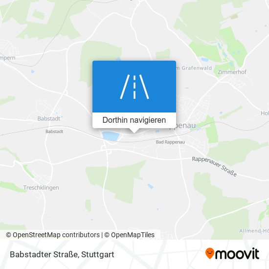 Babstadter Straße Karte