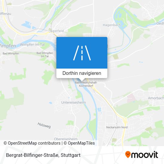 Bergrat-Bilfinger-Straße Karte