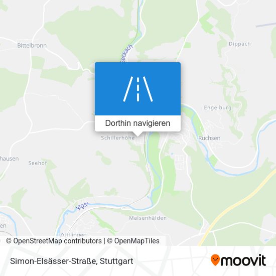 Simon-Elsässer-Straße Karte
