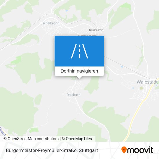 Bürgermeister-Freymüller-Straße Karte