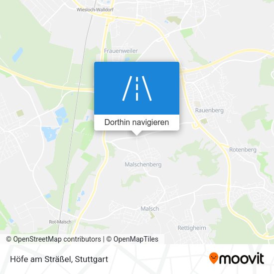 Höfe am Sträßel Karte