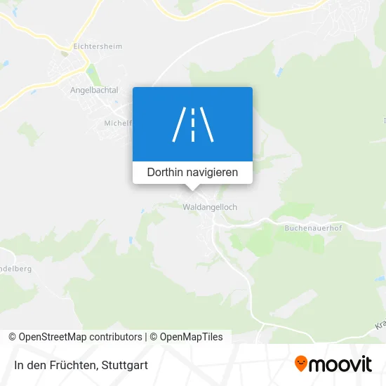 In den Früchten Karte