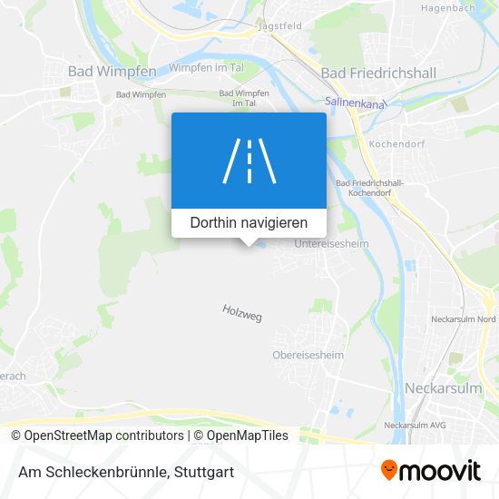 Am Schleckenbrünnle Karte