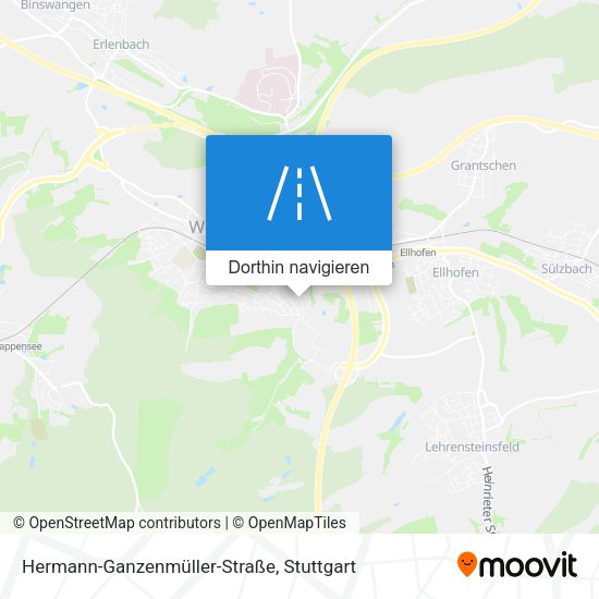 Hermann-Ganzenmüller-Straße Karte