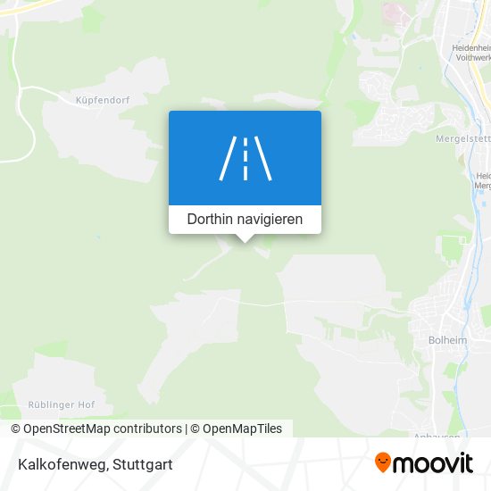 Kalkofenweg Karte