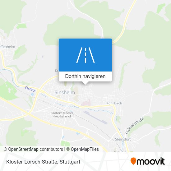 Kloster-Lorsch-Straße Karte