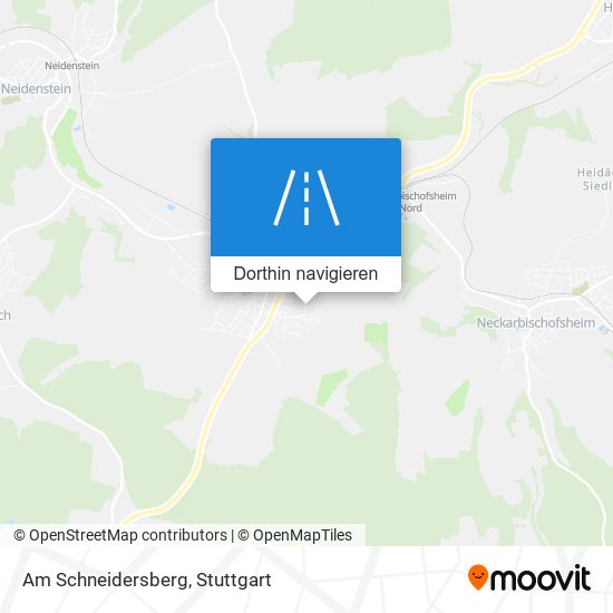 Am Schneidersberg Karte