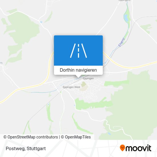 Postweg Karte