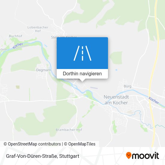 Graf-Von-Düren-Straße Karte