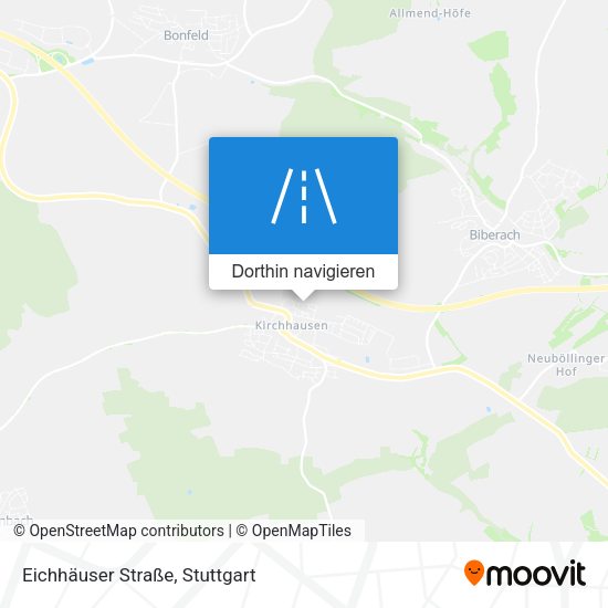 Eichhäuser Straße Karte