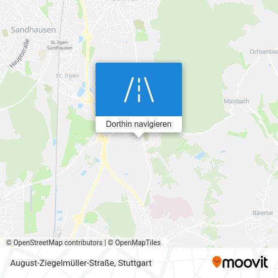 August-Ziegelmüller-Straße Karte