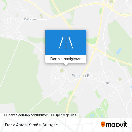 Franz-Antoni-Straße Karte