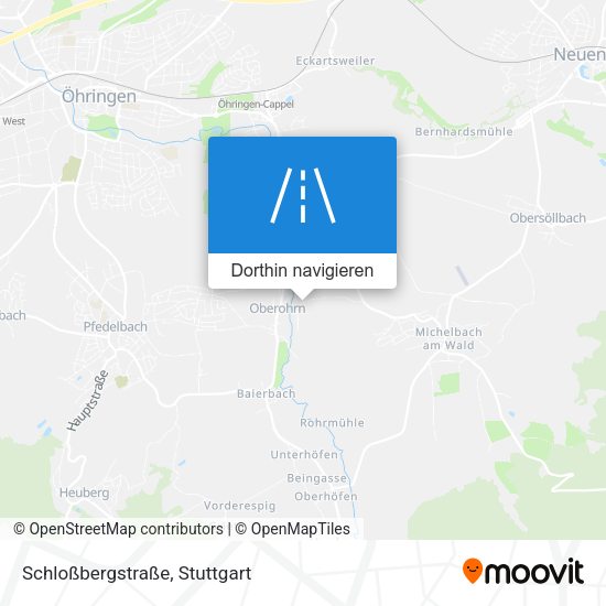 Schloßbergstraße Karte