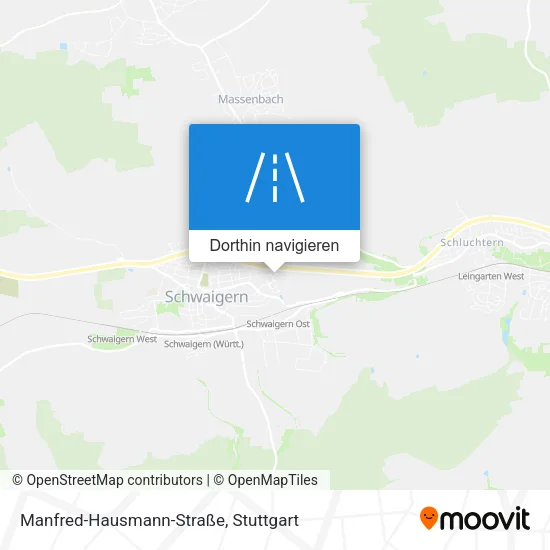 Manfred-Hausmann-Straße Karte
