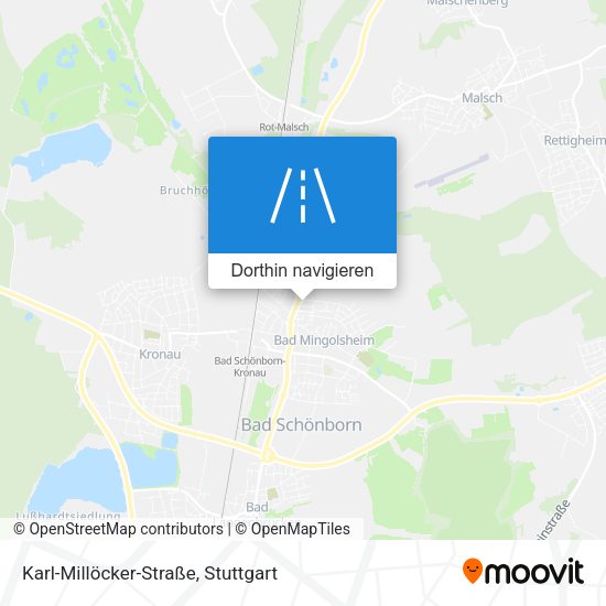 Karl-Millöcker-Straße Karte