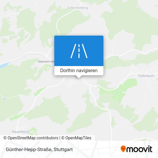 Günther-Hepp-Straße Karte