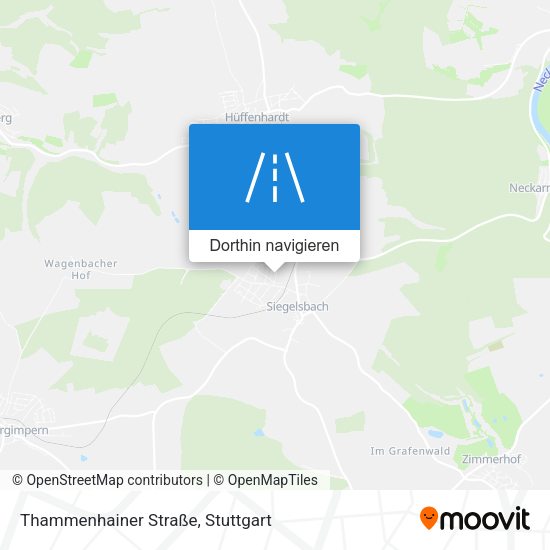 Thammenhainer Straße Karte