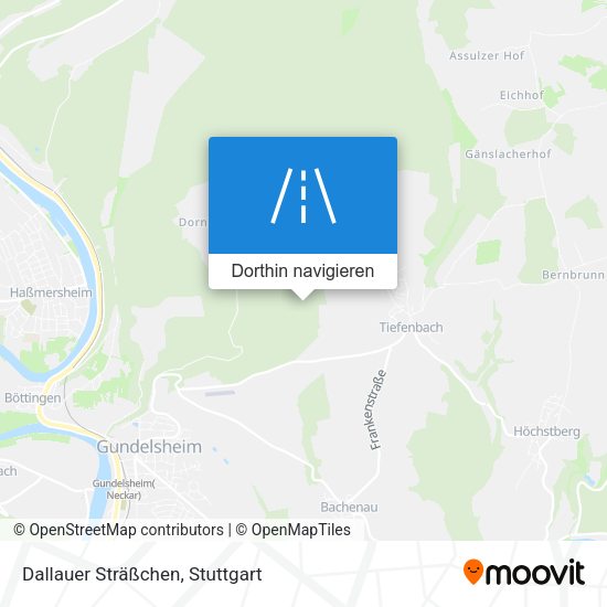 Dallauer Sträßchen Karte