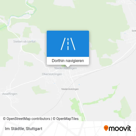 Im Städtle Karte