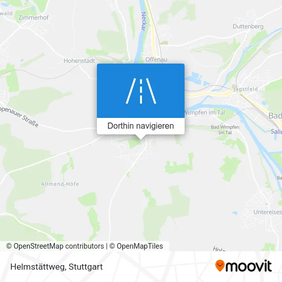 Helmstättweg Karte