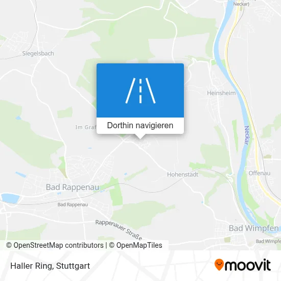 Haller Ring Karte