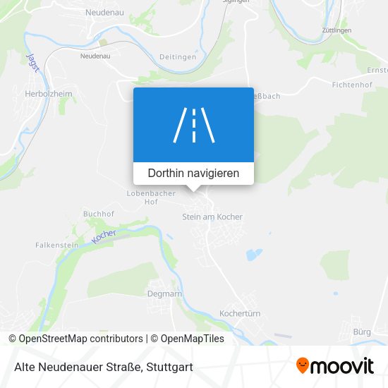 Alte Neudenauer Straße Karte