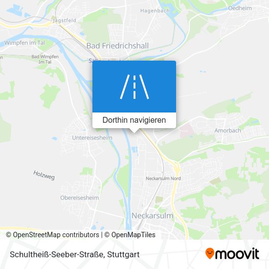 Schultheiß-Seeber-Straße Karte