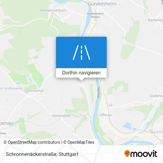 Schronnenäckerstraße Karte
