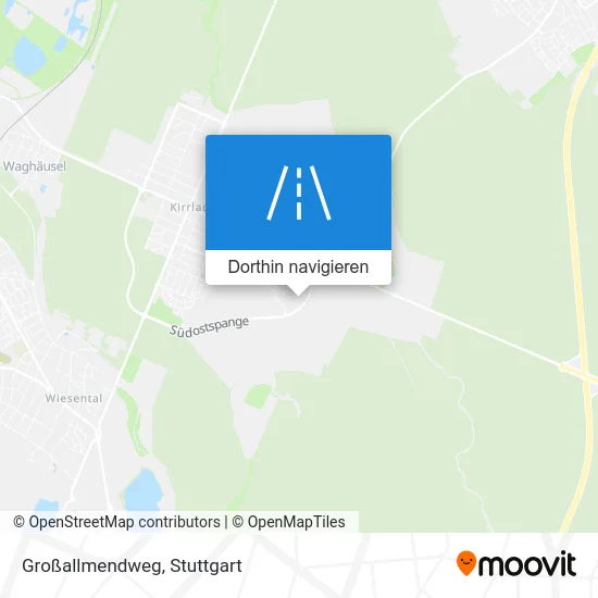 Großallmendweg Karte
