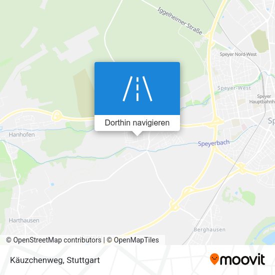 Käuzchenweg Karte