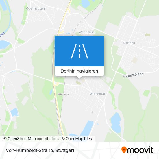 Von-Humboldt-Straße Karte