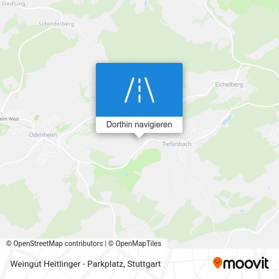 Weingut Heitlinger - Parkplatz Karte
