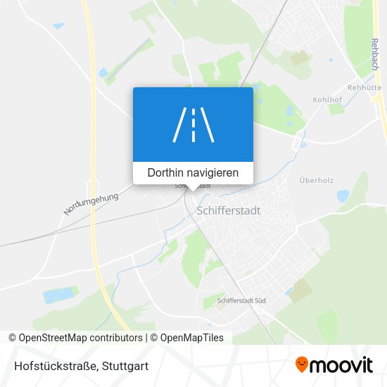 Hofstückstraße Karte