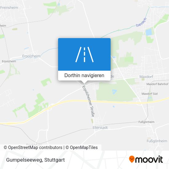 Gumpelseeweg Karte