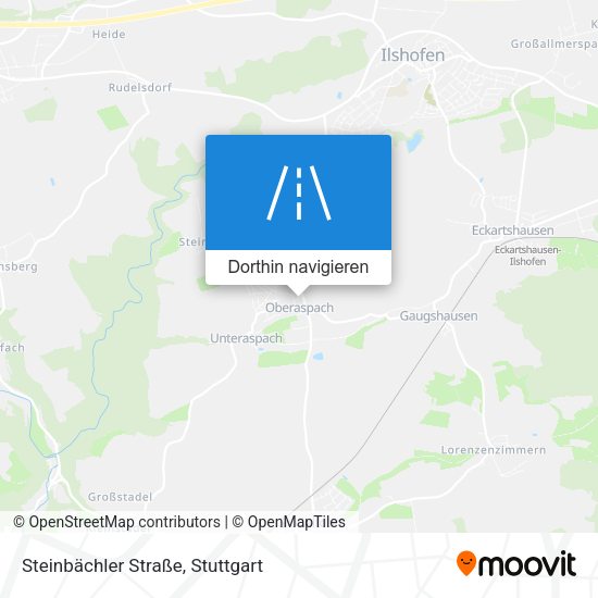Steinbächler Straße Karte