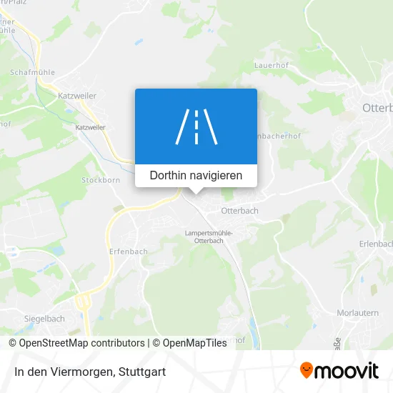 In den Viermorgen Karte