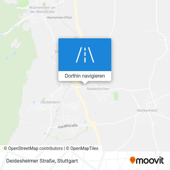 Deidesheimer Straße Karte