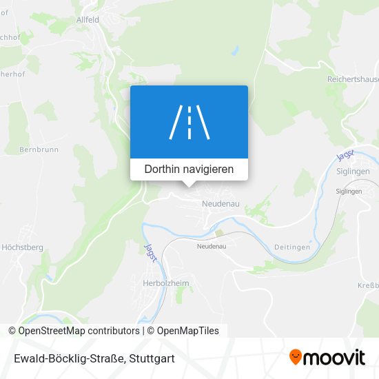 Ewald-Böcklig-Straße Karte